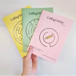 Farverige Dage Opgavehfte Labyrinter